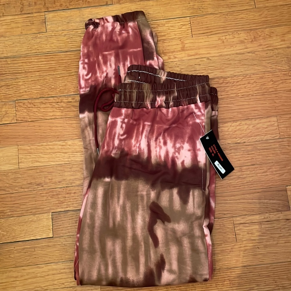 Rudolph Sportswear, Tie Die Pants, XL